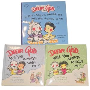 New Dear God Children's Book Set (3) FiRM